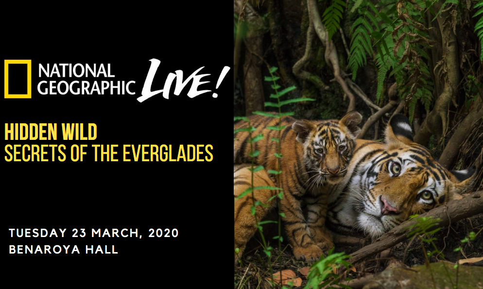 National Geographic Live: Hidden Wild – Secrets of The Everglades [CANCELLED]